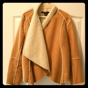 Faux Suede Jacket